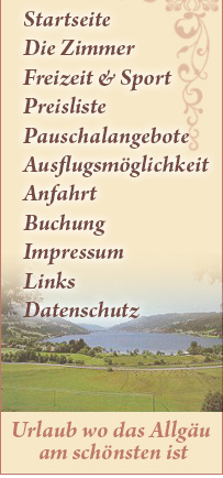 Navigation auf sabine-allgaeu.de